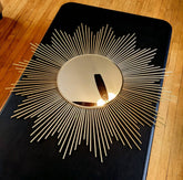 35” Gold Sunburst Mirror | Yedwo